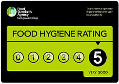 food hygiene ratings level FIVE